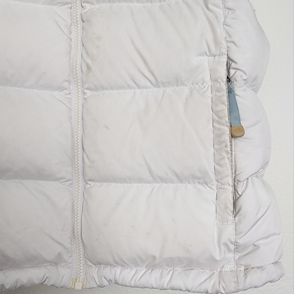 The North Face Womens White 2007 Retro Nuptse 700 Goose Down Puffer Vest Size XS - Picture 6 of 7